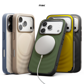 Coque MIAK SCOOP Design Original Coréen Magnétique Compatible MagSafe, Quatre Couches Anti-Choc PC + TPU pour iPhone 18 Pro Max