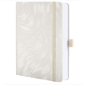 Cuaderno punteado Premium A5 Cuaderno de tela para mujeres hombres-Tapa blanda duradera, papel grueso 160 GSM, ideal para Bullet Journalin