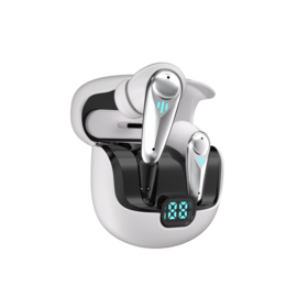2.4G Wireless TWS Earbuds Stereo ANC In-Ear Earphones Noise Cancellation Digital Display Earbuds with Waterproof
