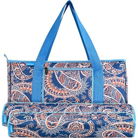 Bolsa de Mahjong Americana Elegante para Almacenamiento y Transporte - Estuche Portátil para Accesorios de Mahjong, Capacidad para 166 Losetas