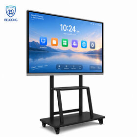 Hot selling 75/85/86 inch Android and Windows digital board for presentation interactive whiteboard all in one panel