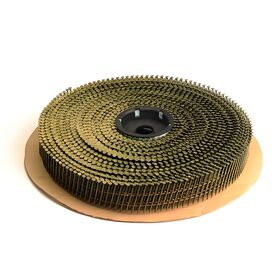 Twisted shank/Smooth shank/Galvanized coiled nails/350PCS/ROLL