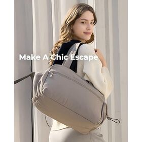 Sacs de Voyage Duffel, Sac de Sport pour Femmes avec Poche Étanche en PVC, Sac Cabine Personnel Approuvé par les Compagnies Aériennes.