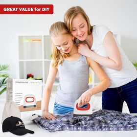 Flame Hot Selling Electric Mini 110V/220V Heat Press Machine Iron Sublimation for T-shirt Garment Plate Printing