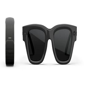 Original Meta Ra y-Ban Display Ai Smartglasses LARGE Frames - Band Size 1 - Shiny Black