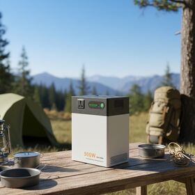 Pure sine wave energy storage mobile ups backup 3.2v 314ah camping outdoor solar generator 500w portable lifepo4 power station