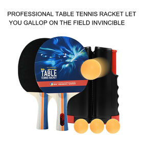 OEM,Table tennis racket telescopic frame set, table tennis rackets, portable packaging, practice and training, entertainment