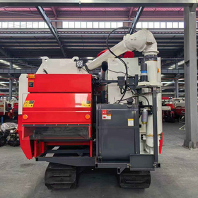 Wear-Resistant High Efficiency 95Hp 4LZ-7.0Z Corn Combine Harvester Agricultural Machine for Farm Use