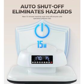 38*38CM Smart Electric Fully Automatic Heat Press Machine 220V Plate for Clothes Printing Hot Stamping