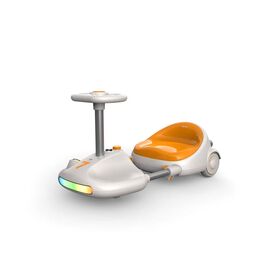 Neuer cooler & sicherer Kinder-Elektro-Go-Kart-Spielzeug, Elektroroller mit langer Akkulaufzeit, Geschwindigkeitsregelung & blinkenden Rädern, Fahrspielzeug