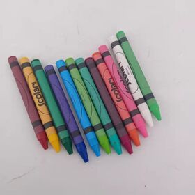 Grosir Krayon Murah Tidak Beracun Set Krayon Lilin Jumbo 6 8 12 16 20 24 48 Warna untuk Anak-anak