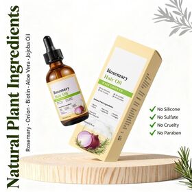 2026 New 3 in 1 Hair Growth Oil Natural Herbal Rosemary Oil with Biotin Onion for Hair Loss Prevention Rosemary Hair Care Oil