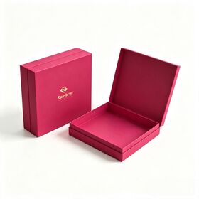 Caixas de Embalagem de Produtos de Luxo Personalizadas, Vazias, Rígidas, Planas, Quadradas, Grandes para Pequenas Empresas