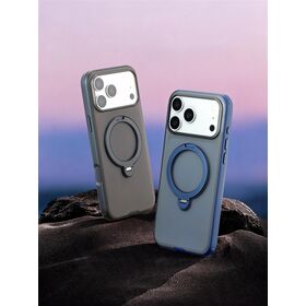 Best 2026 new design 360 degree Swivel Magnetic ring holder PC+TPU phone case factory price hot