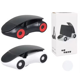 Car Phone Holder 360 Rotation Rechargeable Dashboard Mount-Universal Vehicle Navigation Support Multifunctional