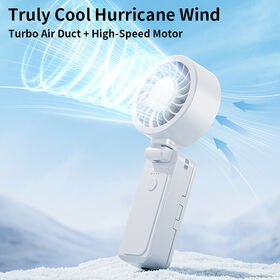 Best Hanging umbrella fan Turns into a Desktop Fan in Seconds Compact and Space-Saving Folded Portable Fan 2000mAh fun
