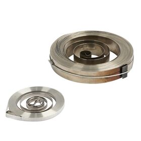 Pegas Spiral Pita Datar Stainless Steel, Pegas Vortex Gaya Konstan untuk Penggunaan Industri