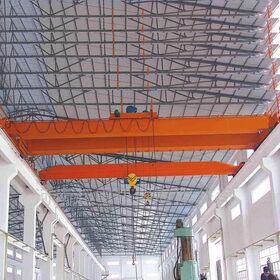 Factory Price Electric Hoist 10 Ton Double Girder Overhead Travelling Bridge Crane Price with Electric Hoist Sale