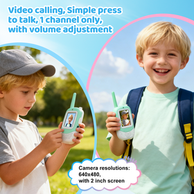 2025 Newest Design Video Calling walkie talkie