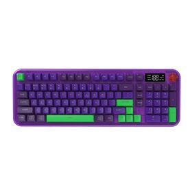 Heiß verkaufter Gaming-RGB-Membrantastatur, Tastatur mit Hintergrundbeleuchtung, USB-Tastatur mit 98 Tasten