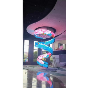 P2.6 Indoor Flexible Rental LED Screen Curved Full Color LED Video Wall for Stage Event Exhibition