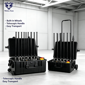 700W 14-Channel Portable Jammer System 20MHz-6GHz Toys VHF UHF GSM 3G 4G 5G WiFi GPS L1 L2
