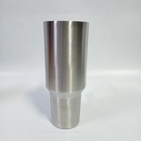Tumbler Stainless Steel 40oz/1200ml Insulasi Vakum dengan Gagang, Sedotan, dan Tutup Dual-Drink
