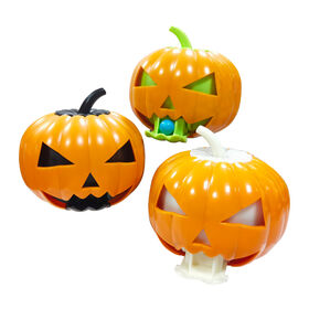 Pot portatif de sucrerie de produit nouveau, forme de citrouille mâchant le distributeur automatique de Gumball pour Halloween