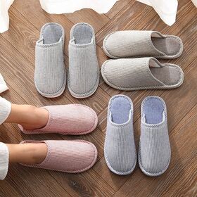 Velvet house slippers ladies shoes slipper hospital slipper socks leopard slippers plush slippers Women's casual slippers