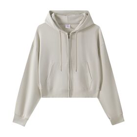 Unisex Minimalist Hoodies - Solid Color Cotton Sweatshirts for Basic Apparel Wholesale