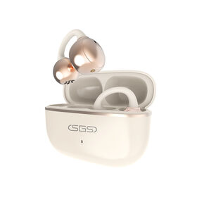 50H Battery, Type-C & Dual Colors S76 Wireless Clip-On Bluetooth 5.4 earphone