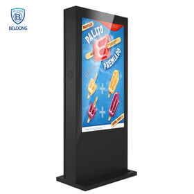 OEM ODM Manufacturer 43/49/50/55/65inch 2k digital signage outdoor ip65 waterproof touch screen display advertise for scenic area