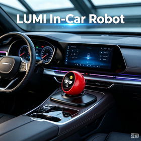 Alat Pendamping Mobil Multifungsi Robot Cerdas LUMI Kustom Grosir