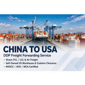 China to USA DDP Freight Forwarder | FCL LCL Ocean & Air | US Warehouse & Clearance