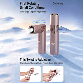 199-Level Foldable Handheld Fan, 15m/s Turbo Speed & 13-Hour Battery Adjustable Handheld Fan