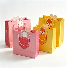Tas Kertas Kado Ulang Tahun Baby Shower Pesta Anak Kemasan Makanan Tas Belanja