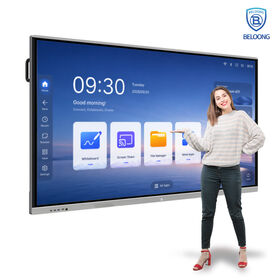 Good Price 86 98 LCD Interactive Flat Panel Borad Interactive Whiteboard LCD Smart Interactive Whiteboard for School Education