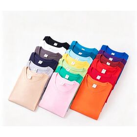 Low MOQ 100% combed cotton180gsm Custom logo T-shirt