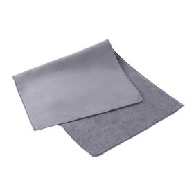 Eco-friendly Multi-functional Coral Velvet Car Wash Towel Quick-Dry One Suede One Microfiber Woven Technics