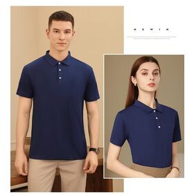 Bulk order Performance Custom logo Short sleeve polo shirt