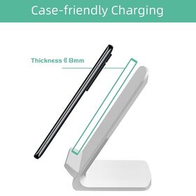 Support de chargeur sans fil 15W de haute qualité, universel, portable et à charge rapide pour bureau, pour téléphone portable, vente en gros