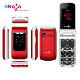 OEM ODM GSM 4G Double SIM Smart Senior flip Mobile Téléphone SOS bouton grand clavier classique Clamshell Elder Caractéristique Téléphones pour personnes âgées