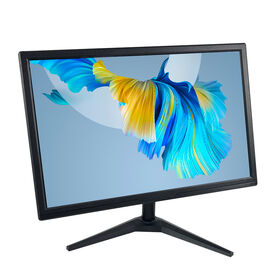 شاشة كمبيوتر LCD LED TN 21.5 بوصة FHD مع دقة HDMI و VGA 1920x1080 للاستخدام المكتبي