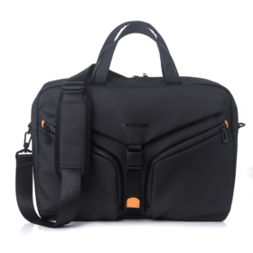 15.6 Inch Water Resistant Soft Casual Business Messenger Laptop Bag Multi Pockets Dual Compartment Detachable Luxury Vintage