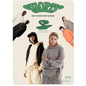 Free sample 360GSM Heavyweight 80% Cotton 20% Polyester Oversized Hoodies Set for Streetwear