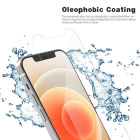 Displayschutzfolien zur Kratzerreparatur für Handys, 2X verstärkt, 0,25 mm, ultradünn, ultra-schmaler Rand, HD, Anti-Spy-Schutzglas