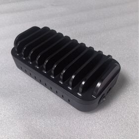 Oficina personalizada escritorio DC eléctrico teléfono celular cargador estación pública portátil teléfono móvil usb c rápido 10 puertos estación de carga