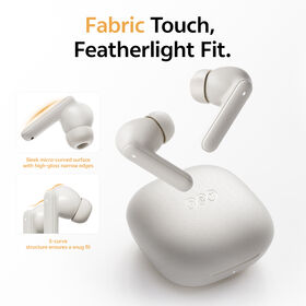 QCY B2B TWS Bluetooth Sans Fil écouteur 10mm-Pilote avec AI Vent Réduction Du Bruit IPX4 35H récréation 68ms Faible Latence Soutien OEM