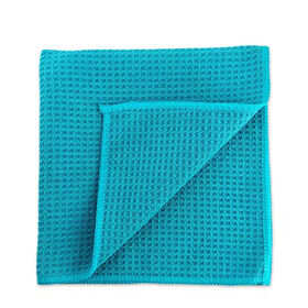 Microfiber Waffle Weave Car Drying Washing Cloth
