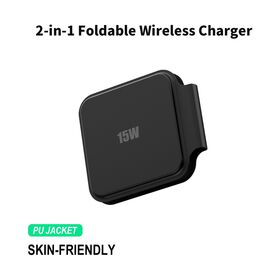 OEM &amp; ODM En Gros Sans Fil Chargeur Tapis Deux Dispositifs Simultanée Sans Fil De Charge Pad Protection Sûre Sans Fil De Charge Dock